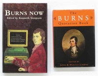 THE BURNS QUOTATION BOOK & BURNS NOW HARDCOVER