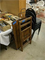 Folding Chair Sewing Table And Metal Rack
