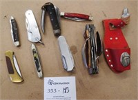 Lot of Nice Vintage Knifes