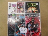 6 Spawn Comics