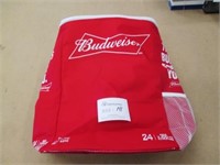 New Budweiser 24 Can Cooler Backpack