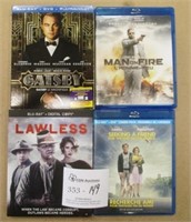 4 Blu-Ray Movies