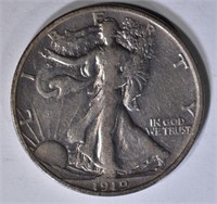 1919-S WALKING LIBERTY HALF DOLLAR XF RARE