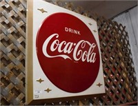 Square Coke Sign