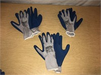 Body Guard Safety Gear Glove LOT of 3 Sz 9 L