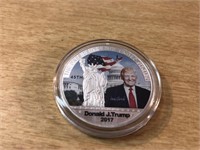 2017 Trump REPLICA US Coin