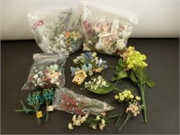Crafters: A Box of Artificial Flowers For