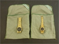 2 Watches in Marshall Fields Bags - Gruen Water-