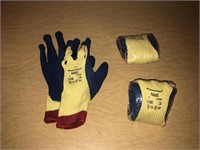 ANSELL Power Flex Glove LOT of 3 Pair Sz 7