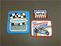 Vintage Indy 500 Racing Patches