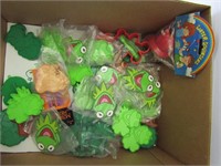 Muppet cookie cutters and squirt guns