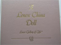 NIB 20" Lenox China Doll
