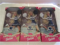9 Barbie dolls