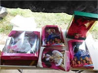 Lot of 5 Barbie dolls