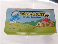 28 Smurfs rubber stamps & 46 Smurf posters 12"x20"