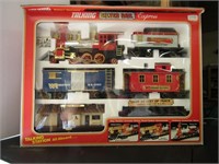 Silver Rail Train Set with talking Station