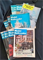 (10) Vintage Model Railroad Magazines