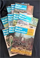 (10) Vintage Model Railroad Magazines