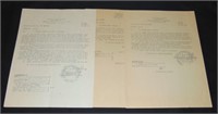 Moe Berg 1945 Restricted Spy Orders.