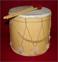 Large Side Drum  & Sticks 14"dia