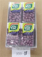 Case ~ 12 x 29g Pks Tic Tacs Grape Flavor