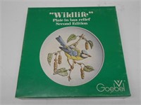 "Wildlife" Collector's Plate Goebel