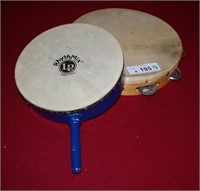 2 pcs Musical Instruments Tambourine