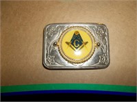 Mason belt buckle