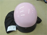 CAN Size S Pink Half Motorcycle Helmet