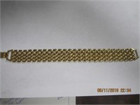 Goldtone Mesh Bracelet
