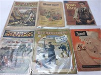 1900 & 1905 COMICS, WYATT EARP, COVERED WAGON