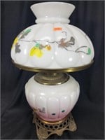 Vintage hurricane oil lamp