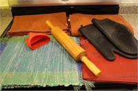 Placemats, Teflon Gloves with Fabric Liners