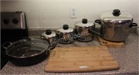 Cuisine Ware Copper & Stainless Pots & Boards