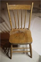 Spindle Back Solid Wood Chair