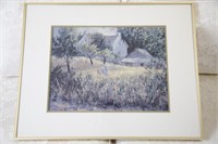 Katherine Librowisz Framed Flowered Meadow Print