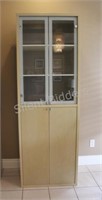 Laminate Kitchen & Glass Door Display Unit