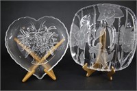 Mikasa & Fifth Avenue Crystal  Boxed Platters
