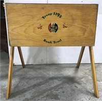 Vintage scout camp box