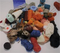 Large Lot of Knitting & Crochet Wool