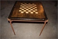Early Checker Card Table