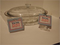Oval Casserole Dish and Picnic