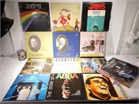 Lot d'albums vinyles Rock, musique de films*