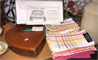 Irish linen tablecloth, croft and barrow