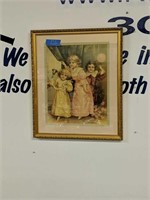Framed Print Of Victorian Children