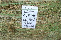 Hay-Rounds-1st-9 Bales