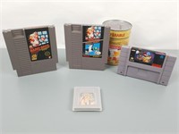 4 jeux Nintendo, Super Nin. et GB dont Mario Bros