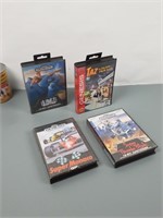 4 jeux Sega Genesis dont Taz