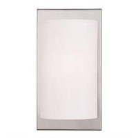1-LIGHT BRUSHED NICKEL WALL SCONCE