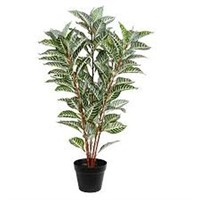 ARTIFICIAL REAL ZEBRA TOUCH TREE IN POT